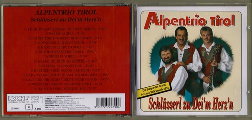 Musik alpentrio tirol - musik, cd